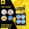 Fuel Stickers E85 Sticker, Flex Fuel Label for Fleet Vehicles: Car, Truck, Van, Hvy-Dty, 1'' Dia, 4PK Z-1RE85-4PK - alternate 3